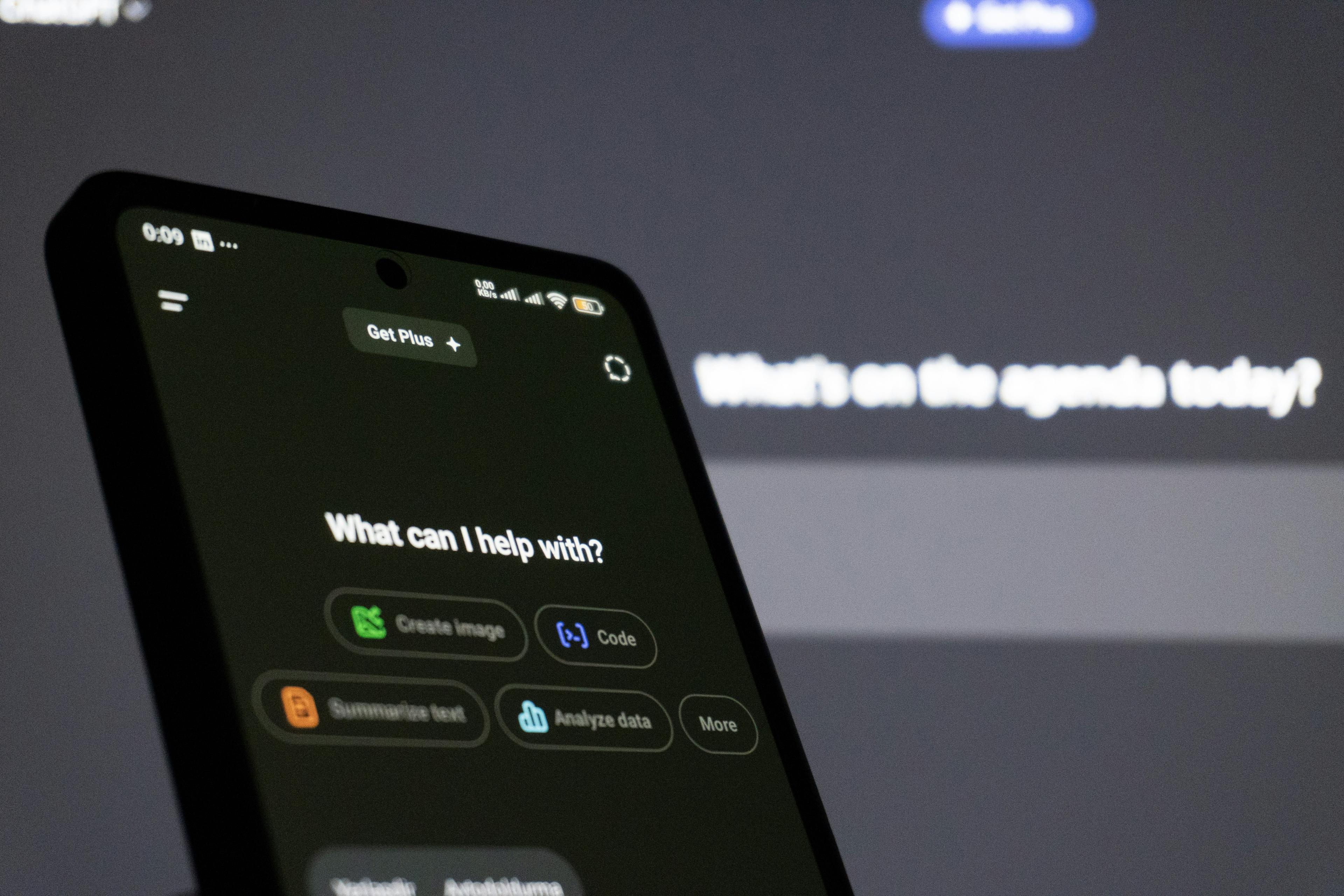 AI tools on phone